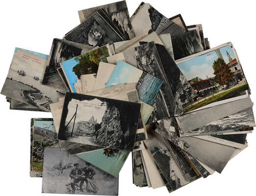 190 открыток с видами Крыма и Кавказа.